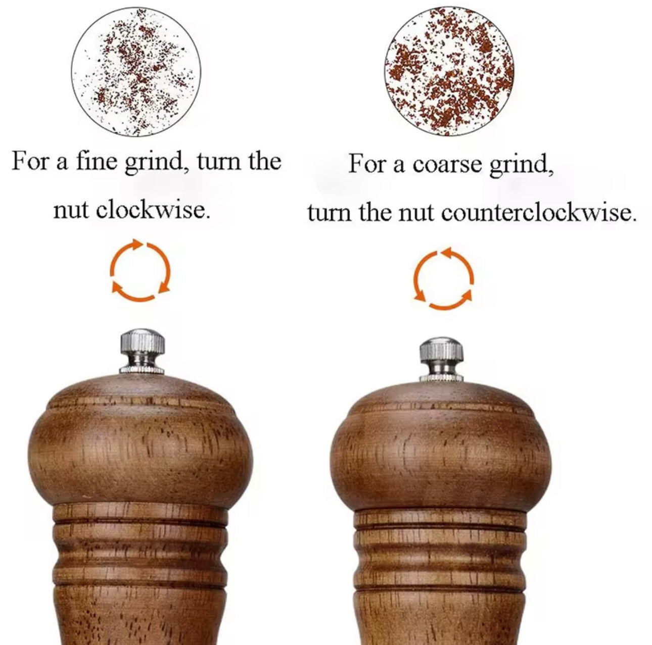 Salt and pepper grinder